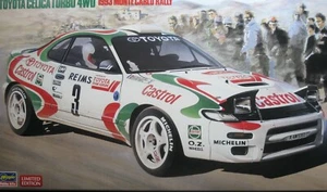 1/24 Toyota Celica Turbo 4WD 1993 Monte Carlo Rally Model Kit by Hasegawa - Picture 1 of 1
