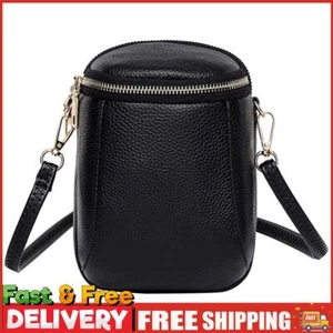Vielseitiges Münzetui aus echtem Leder verstellbarer Riemen Damen Outdoor Dating Tasche - Bild 1 von 5