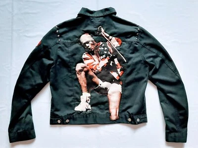 Chaqueta Denim Energie Axl Rose, Guns N Roses Parcheada Tachonada Talla XL Foto 1 de 4