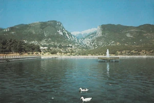 GREECE - OLYMPUS Mount, seen from Litohorom ungelaufen Ansichtskarte A0021 - Bild 1 von 2