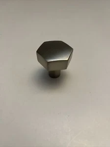 Emtek 86457US15 Urban Modern 1-1/8 Diameter Mod Hex Geometric Knob -Satin Nickel - Picture 1 of 4