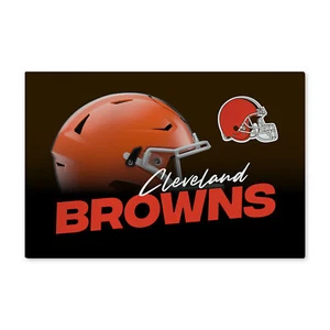 Alfombra de piso lavable Northwest NFL Cleveland Browns Headspace, 20" x 32" - Imagen 1 de 2