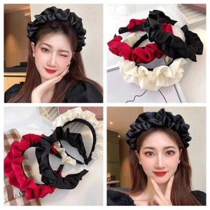 Silk Ribbon Decorated Hairband Headband For Women, For W O7W4 Headband Lace K2M6 - Picture 1 of 26