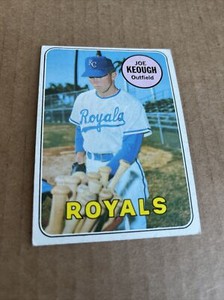 1969 Topps HIGH NBR Joe Keough RC #603 KC Athletics Vintage Baseball Card VG (a)