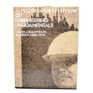 A Programmed Review of Engineering Fundamentals by Karen M. Hess and Allen J.... - Imagen 1 de 7