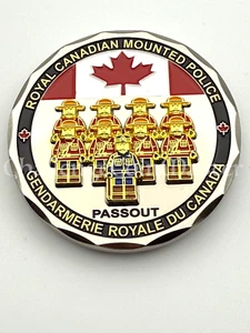 F76 Royal Canadian Mounted Police RCMP Challenge Coin - Picture 1 of 2