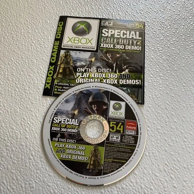 Official Xbox Magazine Demo Disc #54 Microsoft Xbox 360  - Image 1 of 4