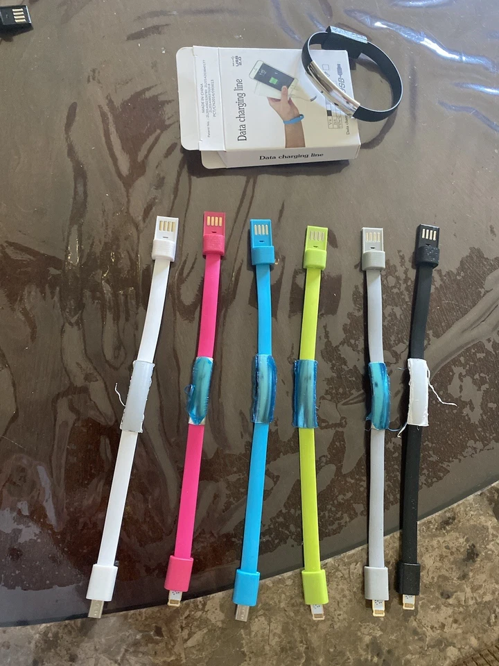 Data charging line iPhone and Android Bulk 110 Pieces - Image 1 of 3