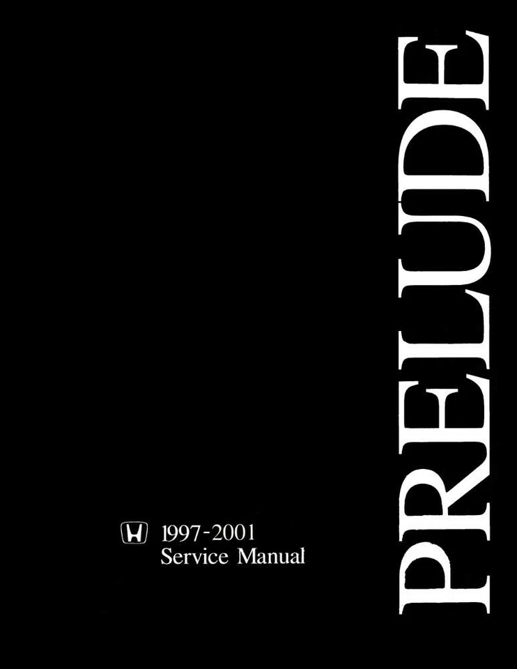 Libro manual de reparación de taller Honda Prelude 1997 1998 1999 guía OEM Foto 1 de 4