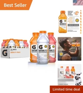 Gatorlyte Electrolyte Variety Pack - Specialized Blend, 20 Fl Oz Bottles x 12 - Picture 1 of 9