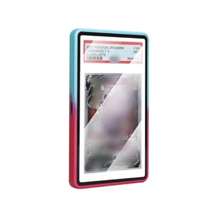 1-20X Magnetic Slab Case Protector For PSA Graded Cards Stackable Metal Bumper - Picture 1 of 19