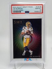 2023 Select Draft Picks Color Wheel PSA 10 SSP Joe Burrow - LSU  Bengals POP 2