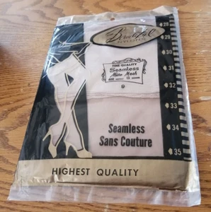 Hermosas medias vintage de nylon sin costuras talla 9 - Imagen 1 de 1