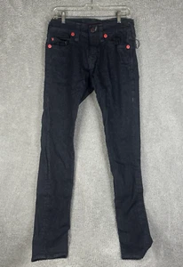 Pantalones de mezclilla ajustados rectos para hombre True Religion 29x33 Manchester United fútbol - Imagen 1 de 14
