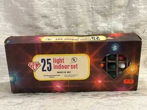 Vintage Gem Electric #511 Indoor Christmas Holiday 25 lights New In Box -- 6183 - Picture 1 of 7
