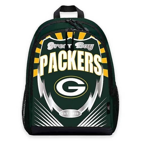 Green Bay Packers Kids Lightning Backpack - NFL Cover