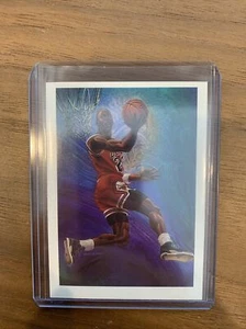 TARJETA DE BALONCESTO MICHAEL JORDAN 1990 NBA HOOPS # 358 - CHICAGO BULLS AFILADA 🔥🔥🔥 - Imagen 1 de 2