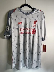 Virgil Liverpool 2018 2019 Jersey Third Kit New Balance XL - Picture 1 of 4