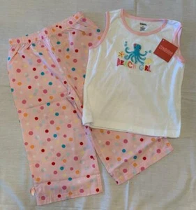Gymboree Sea Creatures Octopus 2pc Top & Cropped Pant Pajama Set Sz 6 NWT - Picture 1 of 3