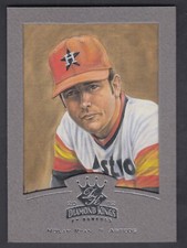 Nolan Ryan 2002 Donruss Diamond Kings Silver Foil Grey Frame Card #139 /400