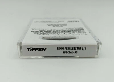 New Tiffen 55mm Pearlescent 1/4 Diffusion Glass Filter - Image 1 of 4