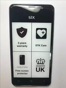 STK LIFE 8 LIFE8 BLACK Smartphone Dummy Kids Toy Display Phone FAKE PHONE - Picture 1 of 8