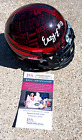ERIK EZUKANMA Texas Tech SIGNED Never Quit Mini Helmet JSA COA DOLPHINS