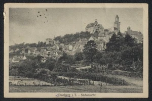 Ansichtskarte Cronberg i. T., Südansicht des Ortes 1931 - Picture 1 of 2