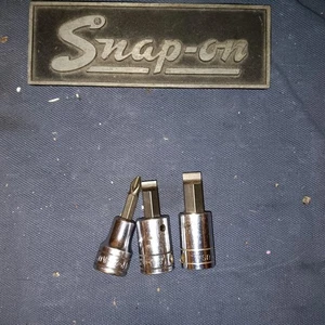 Snap On 3/8" Dr Screwdriver Bits FP-22A,F-23D,F-62 NEW BITS!!!! - Picture 1 of 2