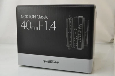 [NEW]Voigtlander NOKTON Classic 40mm F/1.4 S.C VM Lens for Leica M #6299 - Image 1 of 4