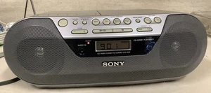 Sony CFD-S05 Boombox CD Radio Cassette Reproductor Grabadora Portátil ¡TODO FUNCIONA! - Imagen 1 de 8