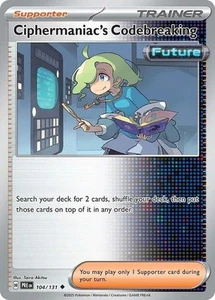 Ciphermaniac's Codebreaking - 104/131 - Uncommon Near Mint Prismatic Evolutions - Picture 1 of 1