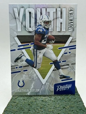 2021 Panini Prestige Jonathan Taylor Youth Movement #YM-4 Indianapolis Colts - Image 1 of 2