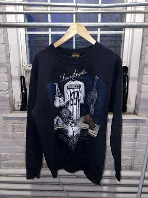 Vintage Nutmeg Los Angeles Raiders NFL Crewneck Made In USA Size L - Image 1 of 4