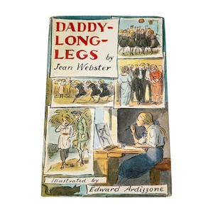 Daddy Long-legs Jean Webster HC DJ 1966 First Edition Edward Arizzone - Picture 1 of 16