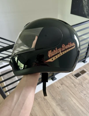 Harley Davidson Helmet XL Laguna Black Full Face Motorcycle Biker READ - Image 1 of 4