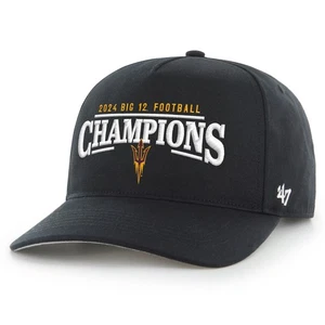 Men's '47 Black Arizona State Sun Devils 2024 Big 12 Football Conference - Picture 1 of 3