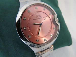 Damenuhr Porsamo Bleu "Emilia" Diamant pfirsichrosa Zifferblatt neu mit Etikett 822A107 - Bild 1 von 10