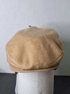 Sombrero de Cabbie Broner Newsboy Para Hombres Mediano Mezcla de Lana Gorra con Orejeras - Imagen 1 de 10