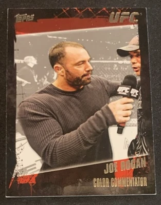 2010 Topps UFC Series 4 Joe Rogan Silver 009/188 #169 - Image 1 of 4