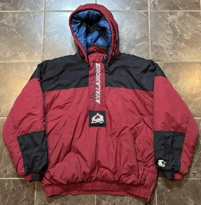 Vintage Colorado Avalanche Starter Jacket Men XL - Image 1 of 3