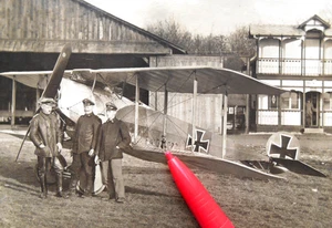 Foto PK Flieger Kampf Einsitzer Flugzeug " Raben " Jasta 15 RARITÄT - Bild 1 von 3