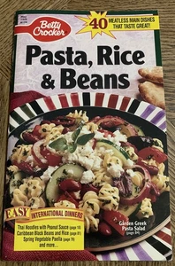 Betty Crocker May 1995 Pasta Rice Beans Recipes Booklet Magazine - Picture 1 of 3