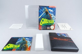 Nintendo NES *Godzilla: Monster of Monsters!* EMBALAJE ORIGINAL CIB PAL B GZ-FRA +