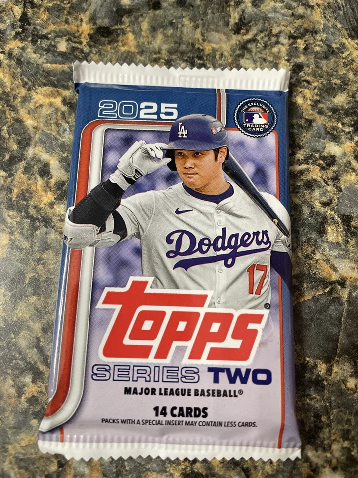 2025 Topps Series 2 Super Box(14 Cards) Baseball EMPTY Wrapper