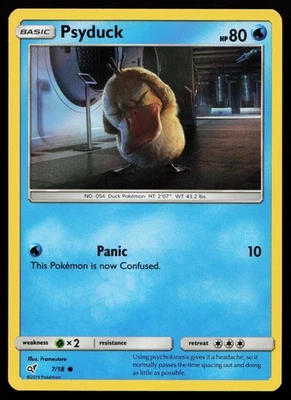 Psyduck (Holo Common) 7/18 Common Detective Pikachu Pokémon Card - Image 1 of 2