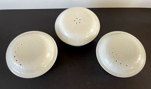 Franciscan Sea Sculpture Individual Casserole W Lid Sand Dollar Shell White 3 - Picture 1 of 9