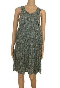 Women’s Dress Size Large Hips Drawstring Summer Casual wear Dress Sleeveless - Picture 1 of 13