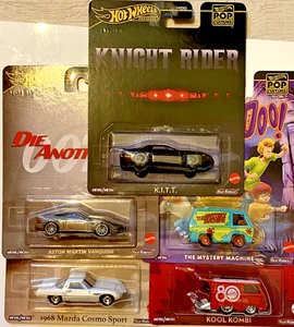 Hot Wheels Premium Pop Culture Diecast Car Collection – Film & TV Series – NIP - Picture 1 of 46