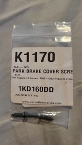 Park Brake Cover Screws Kit 3 Piece for 1984-1993 C4 Corvette - Picture 1 of 1